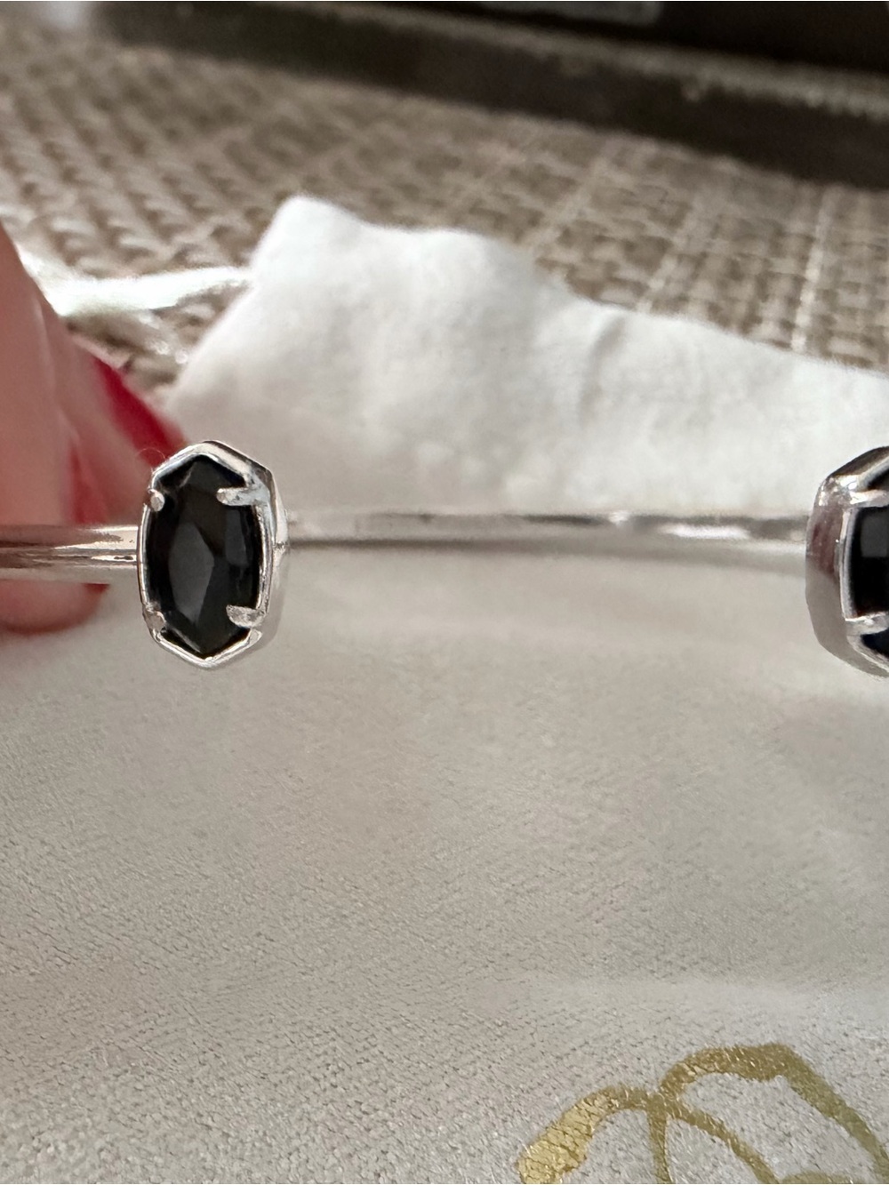 Kendra Scott Silver Cuff Bracelet - Picture 2 of 2